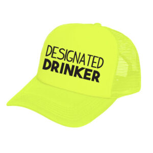 Gorras Neón para Boda, XV años, Graduaciones y Eventos | BodaGorra.com | 137 designated drinker